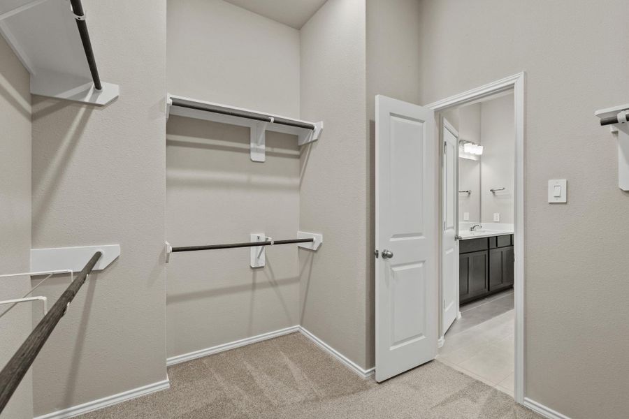 Furnished interior view inside a new home in The Highlands, Porter (Image 10).