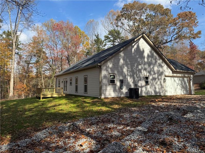 Exterior details and patio area of a home in , Dawsonville (Image 13).
