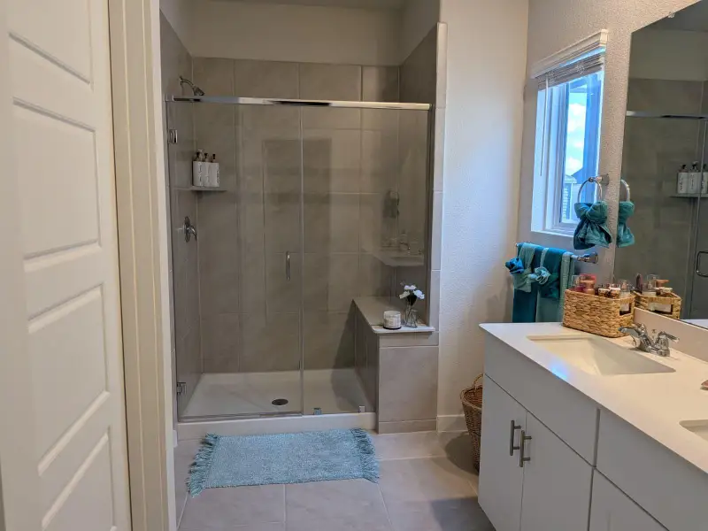 Furnished interior view inside a new home in McClendon Park Village, Houston (Image 21).