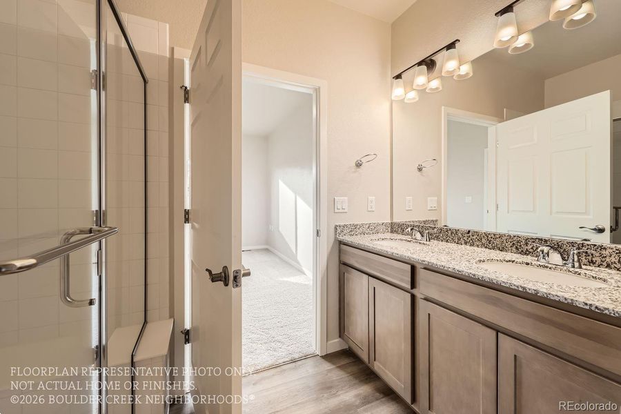 Furnished interior view inside a new home in Knolls, Westminster (Image 15).