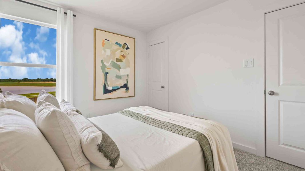 Furnished interior view inside a new home in Emberly, Beasley (Image 30).