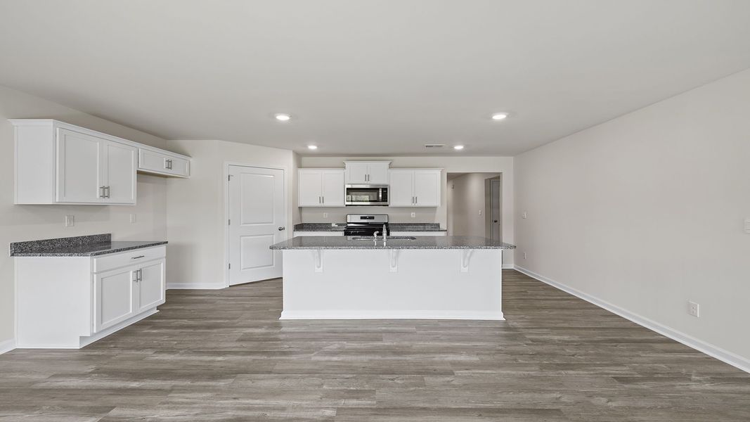 Furnished interior view inside a new home in Spring Ridge, Anderson (Image 12).