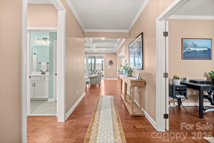 Furnished interior view inside a new home in , Concord (Image 45).