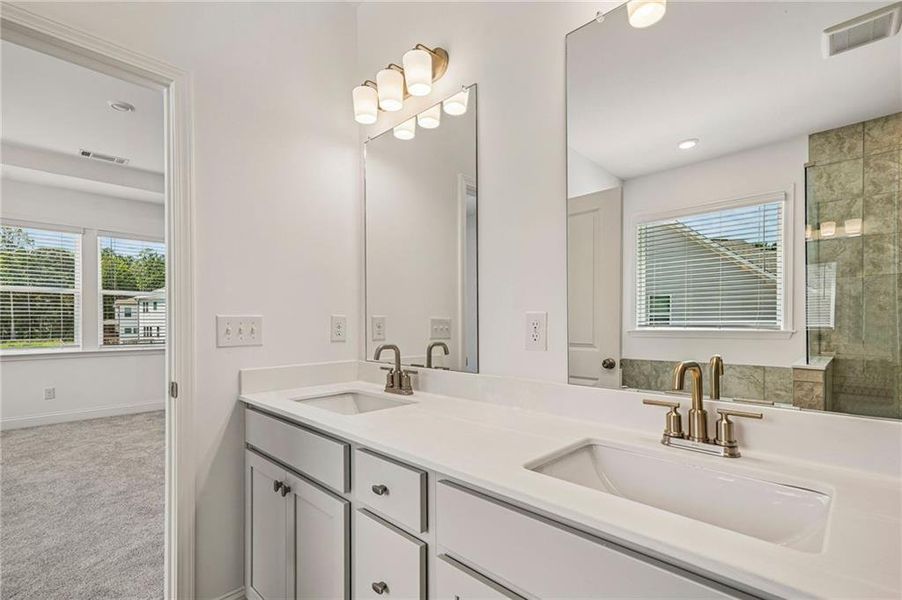 Furnished interior view inside a new home in Bennett Farm, Loganville (Image 13).