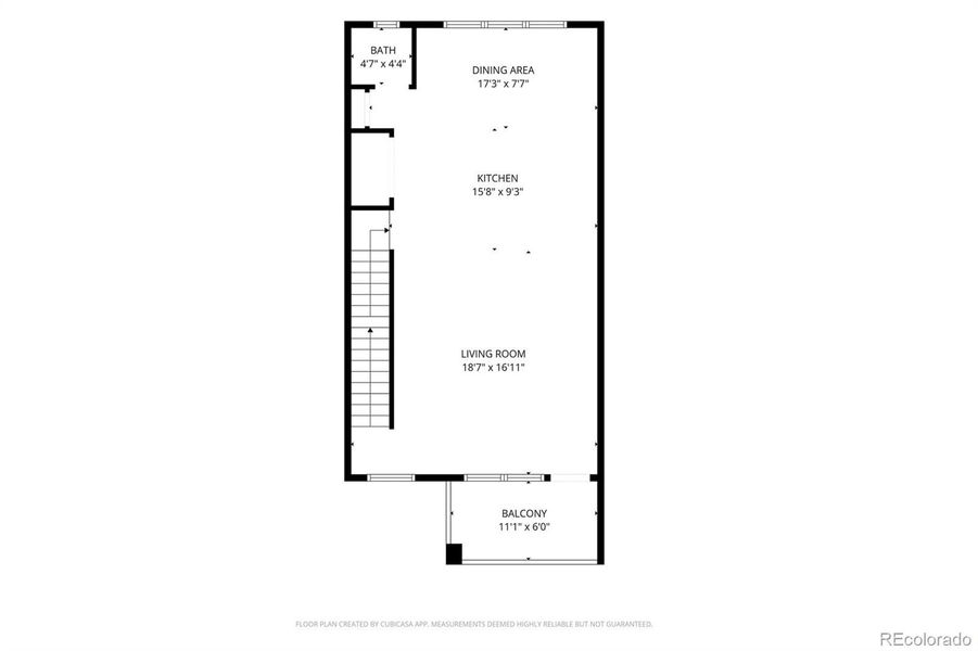 2D floor plan layout of this home in , Castle Pines, CO (Image 4).