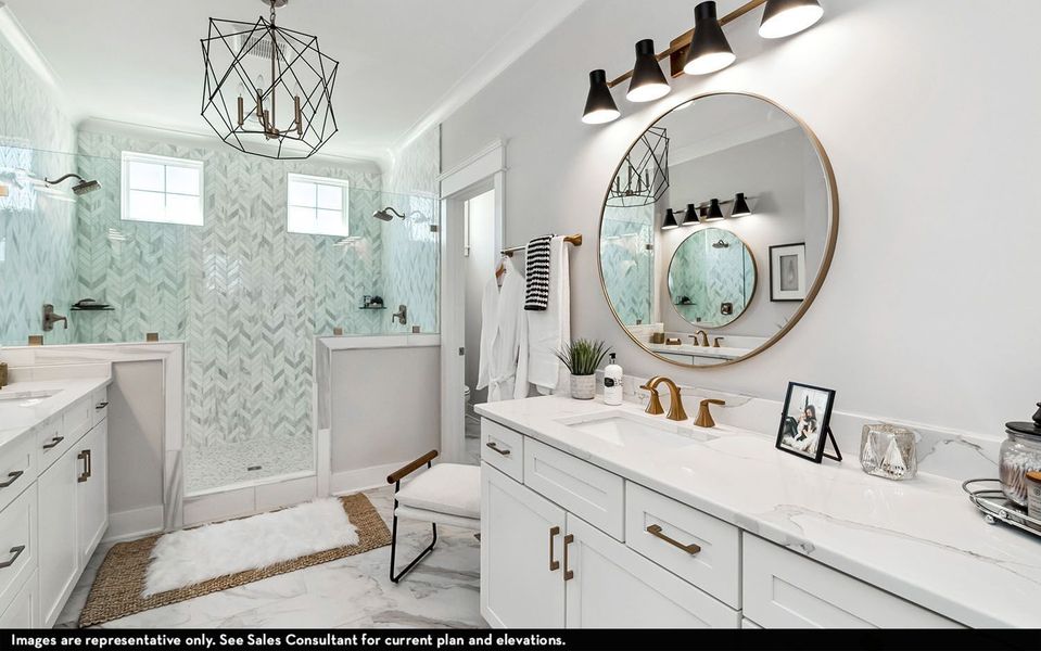 Furnished interior view inside a new home in High Park Hill, Arrington (Image 19).