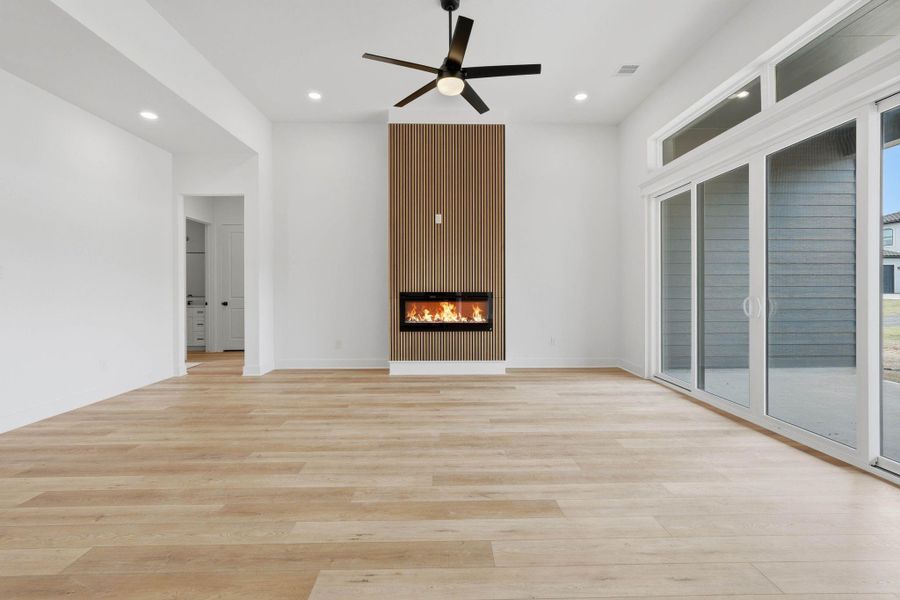 Spacious, unfurnished interior of a new home in , New Waverly (Image 34).