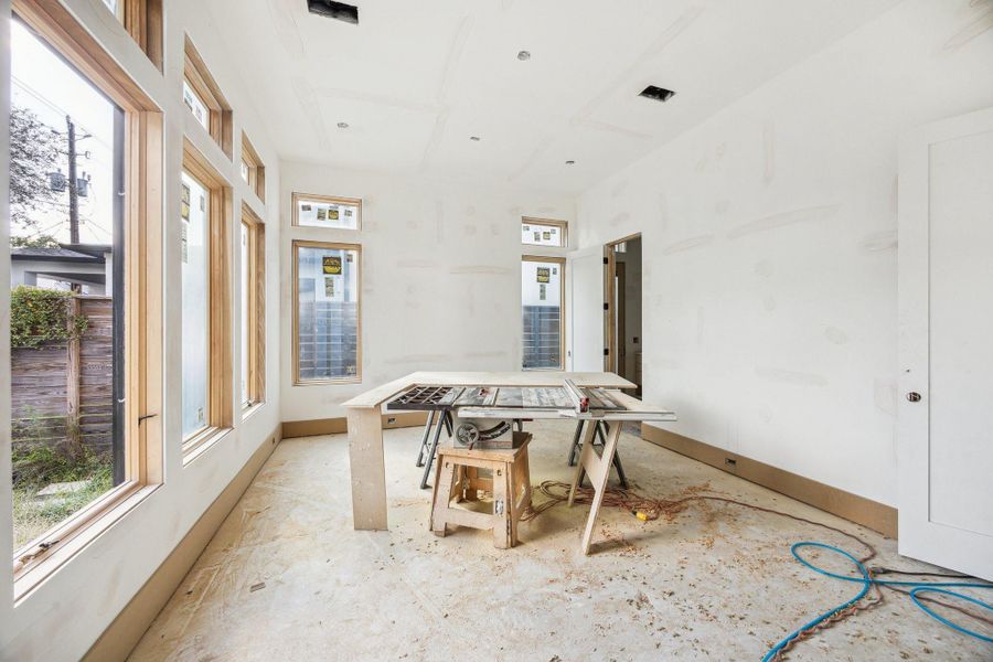 Furnished interior view inside a new home in , Houston (Image 4).