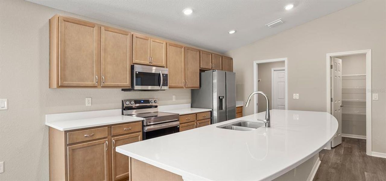 Furnished interior view inside a new home in Bennah Oaks, Belleview (Image 6).