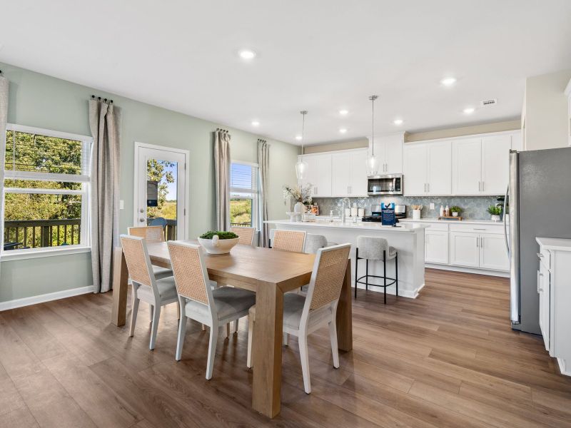 Furnished interior view inside a new home in Harmony Manor, Fairburn (Image 6).