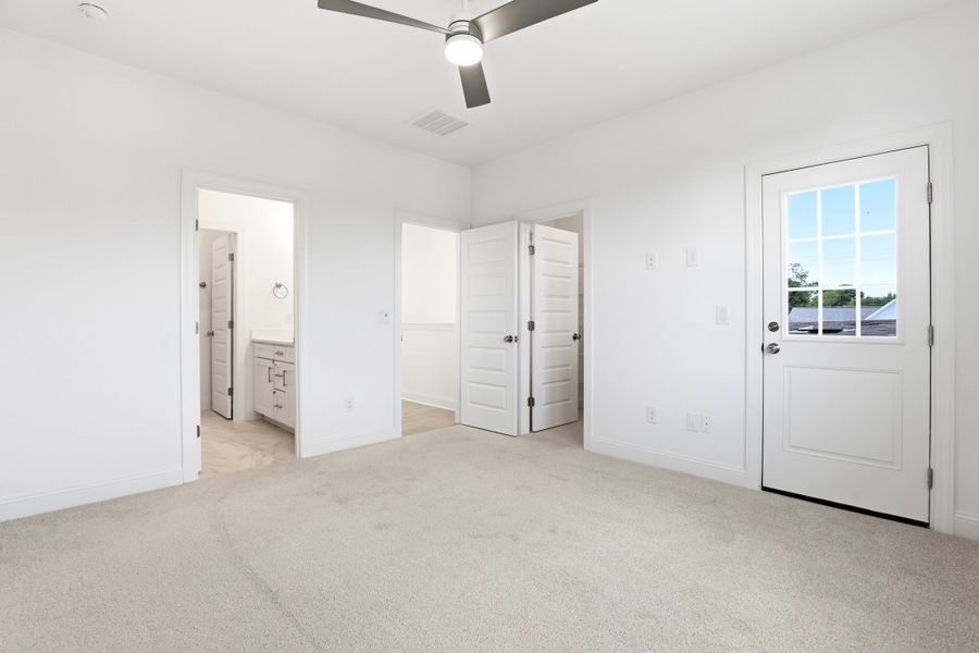 Representative unfurnished interior of a home built from the The Lofton by RobuckHomes in Downtown Wilmington Collective, Wilmington (Image 97).