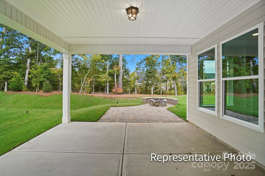 Exterior details and patio area of a home in Harmony, Harrisburg (Image 20).