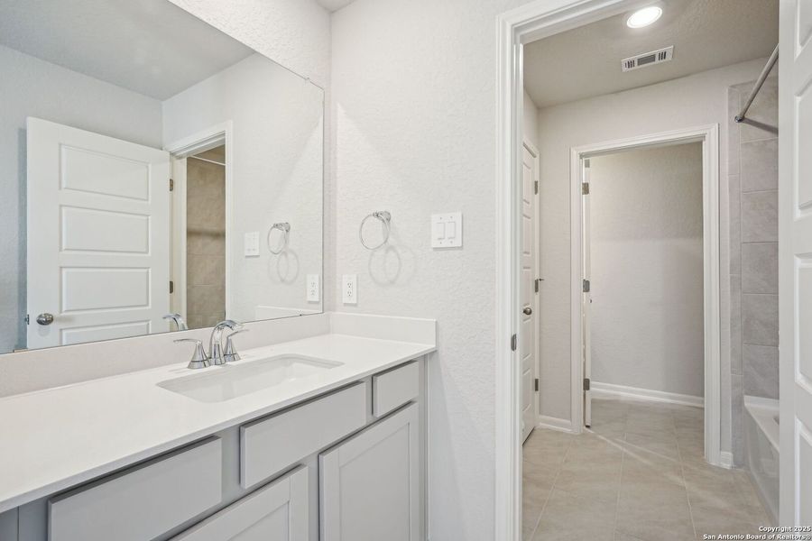 Furnished interior view inside a new home in Sagebrooke - Premier Series, San Antonio (Image 8). Furnished interior view inside a new home in Sagebrooke - Premier Series, San Antonio (Image 8).