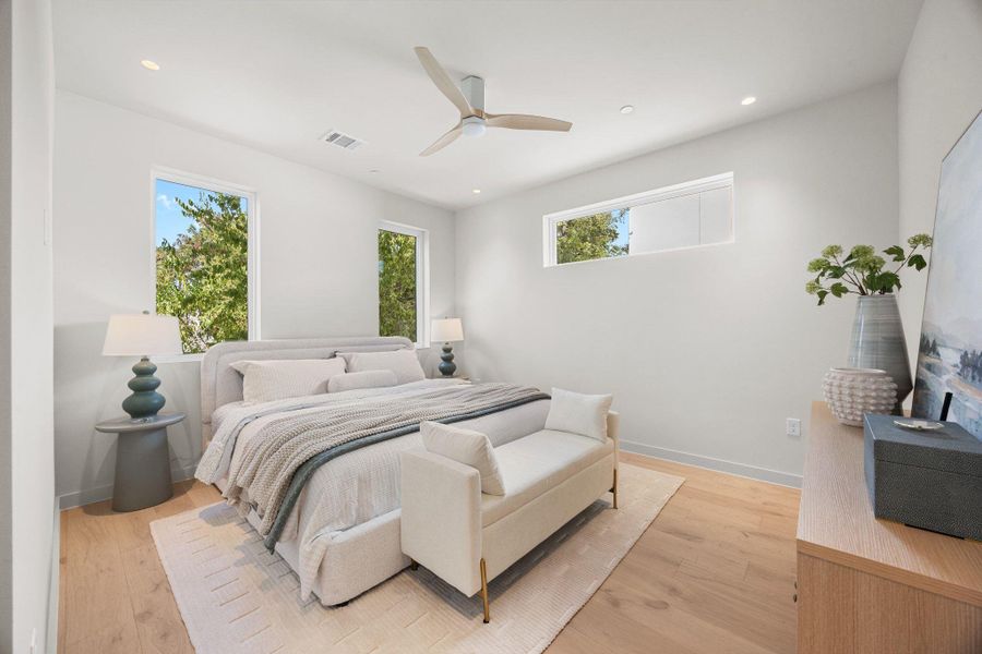 Furnished interior view inside a new home in , Austin (Image 13).