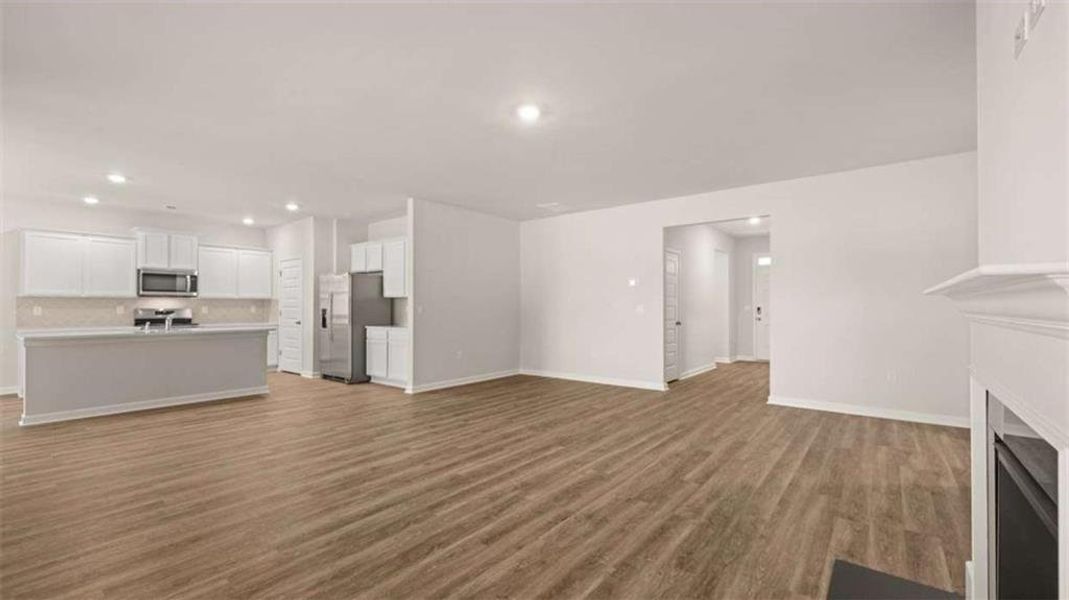 Spacious, unfurnished interior of a new home in Preserve at Dove Creek, Statham (Image 37).