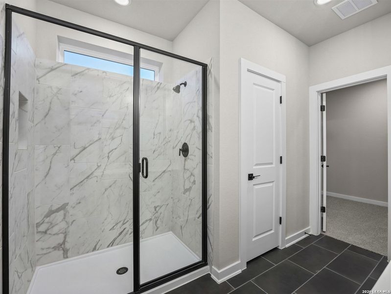 Furnished interior view inside a new home in Saddle Creek Ranch, Cibolo (Image 12).