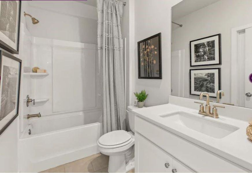 Furnished interior view inside a new home in The Estates at Gainesville Township, Gainesville (Image 7).