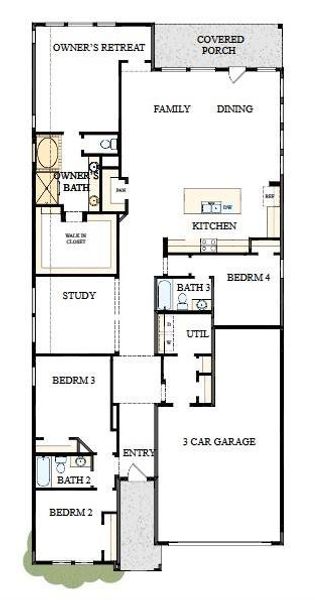 The success of a floor plan is the way you can move through it…You’ll be amazed at how well this home lives…We call it traffic patterns.