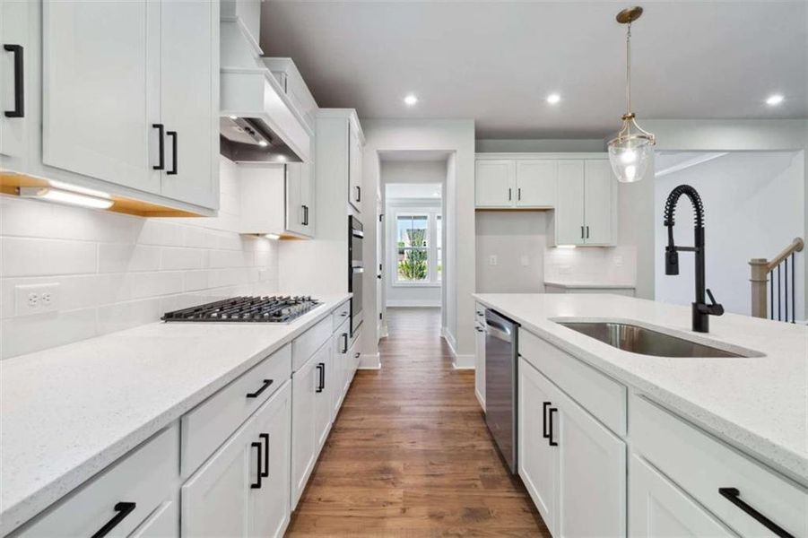 Furnished interior view inside a new home in The Paddocks at Doc Hughes, Buford (Image 5). Furnished interior view inside a new home in The Paddocks at Doc Hughes, Buford (Image 5).