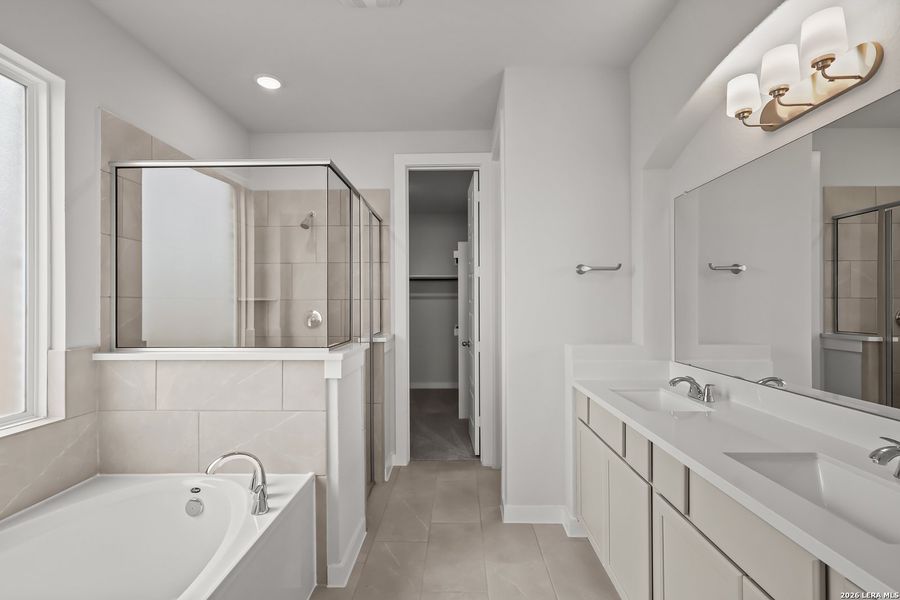 Furnished interior view inside a new home in Megan's Landing, Castroville (Image 12). Furnished interior view inside a new home in Megan's Landing, Castroville (Image 12).