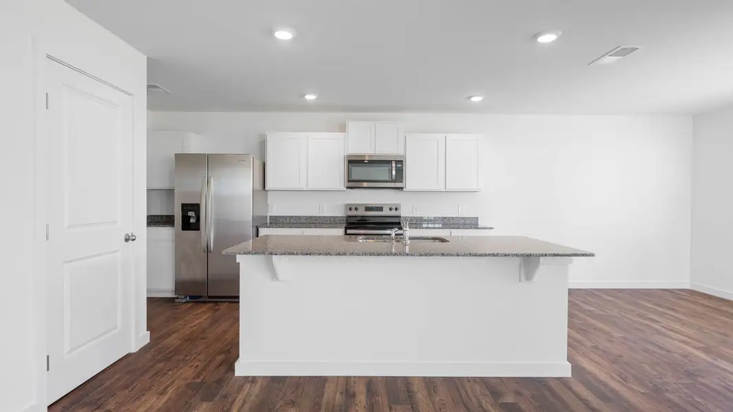 Furnished interior view inside a new home in Evergreen Landing, Rossville (Image 3).
