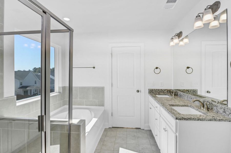 Furnished interior view inside a new home in Ashton Lakes, Lexington (Image 14).