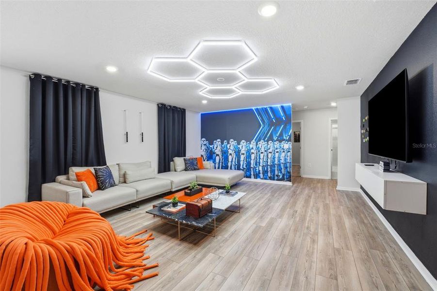 Furnished interior view inside a new home in , Clermont (Image 7).