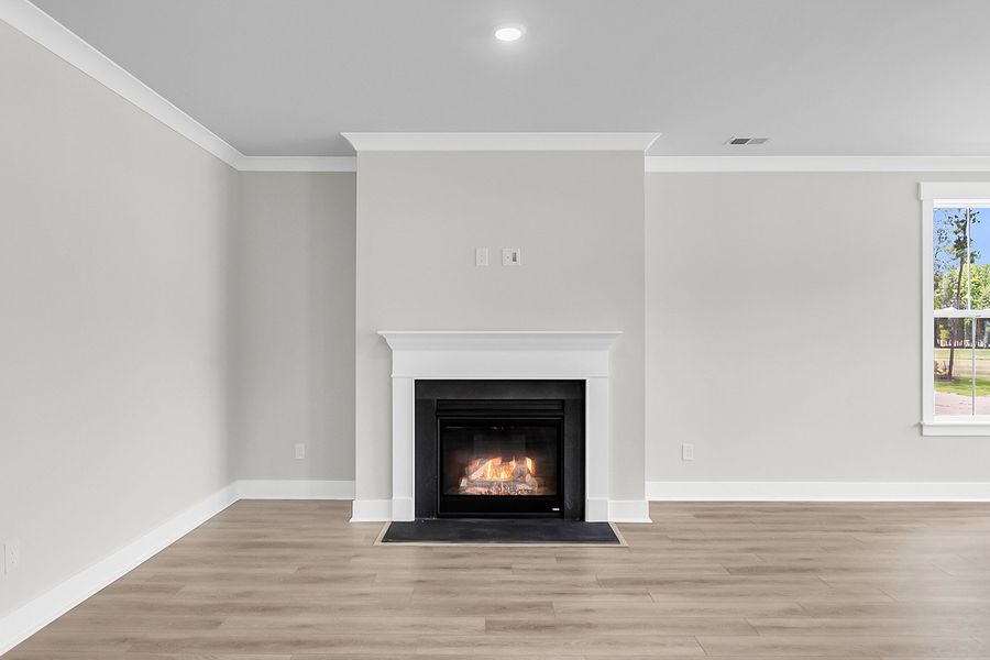 Spacious, unfurnished interior of a new home in Pineland Preserve, Summerville (Image 27).