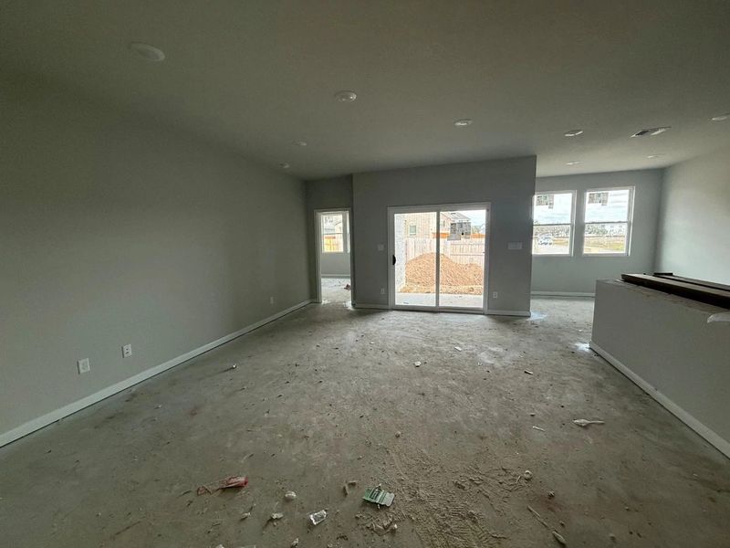 In-progress construction of a new home in Berry Creek Highlands, Georgetown, TX (Image 7).