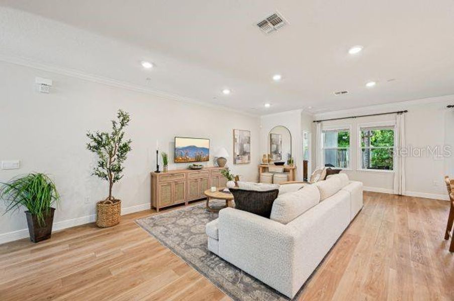 Furnished interior view inside a new home in , North Port (Image 12). Furnished interior view inside a new home in , North Port (Image 12).