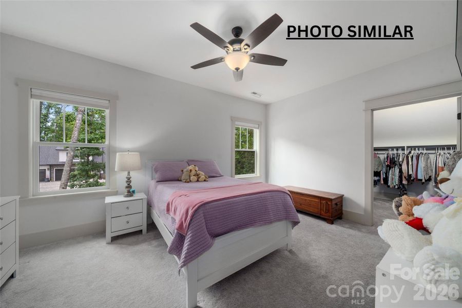 Furnished interior view inside a new home in , Hendersonville (Image 28). Furnished interior view inside a new home in , Hendersonville (Image 28).
