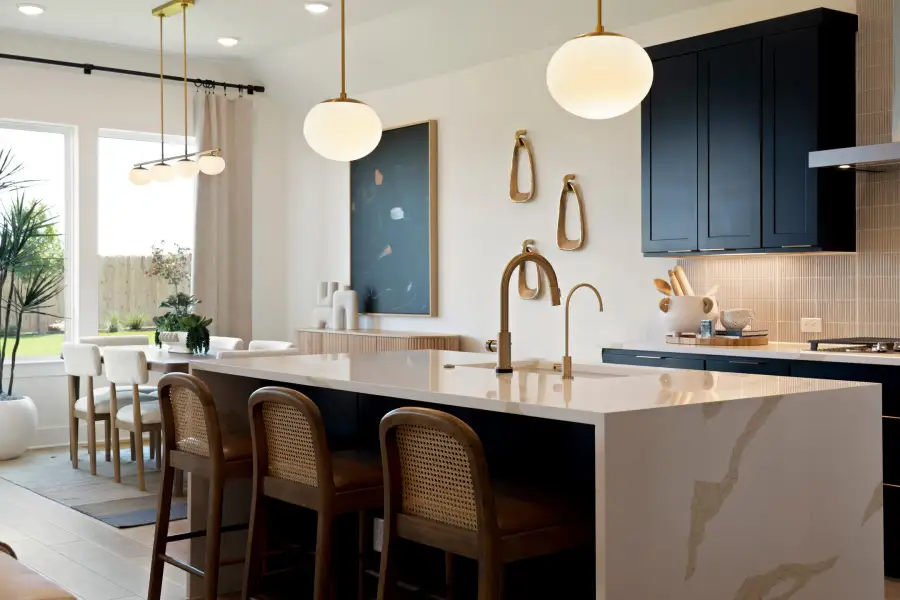 Furnished interior view inside a new home in Lagos Reserve, Manor (Image 25).