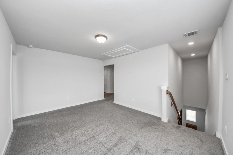 Spacious, unfurnished interior of a new home in Montgomery Oaks - Premier, Conroe (Image 18). Spacious, unfurnished interior of a new home in Montgomery Oaks - Premier, Conroe (Image 18).