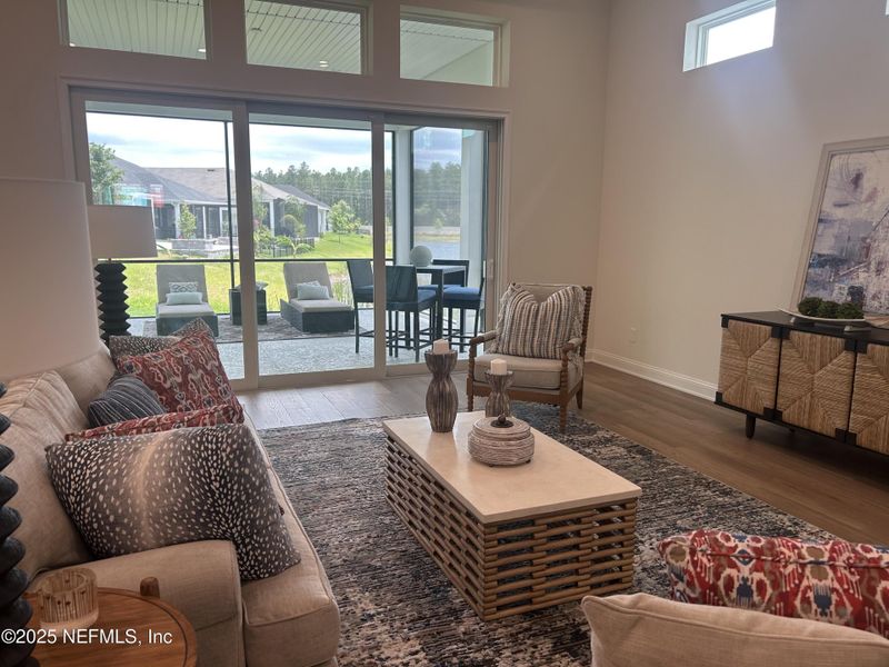 Furnished interior view inside a new home in Middlebourne, St. Johns (Image 3).