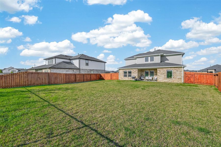 Exterior details and patio area of a home in , Fulshear (Image 26). Exterior details and patio area of a home in , Fulshear (Image 26).
