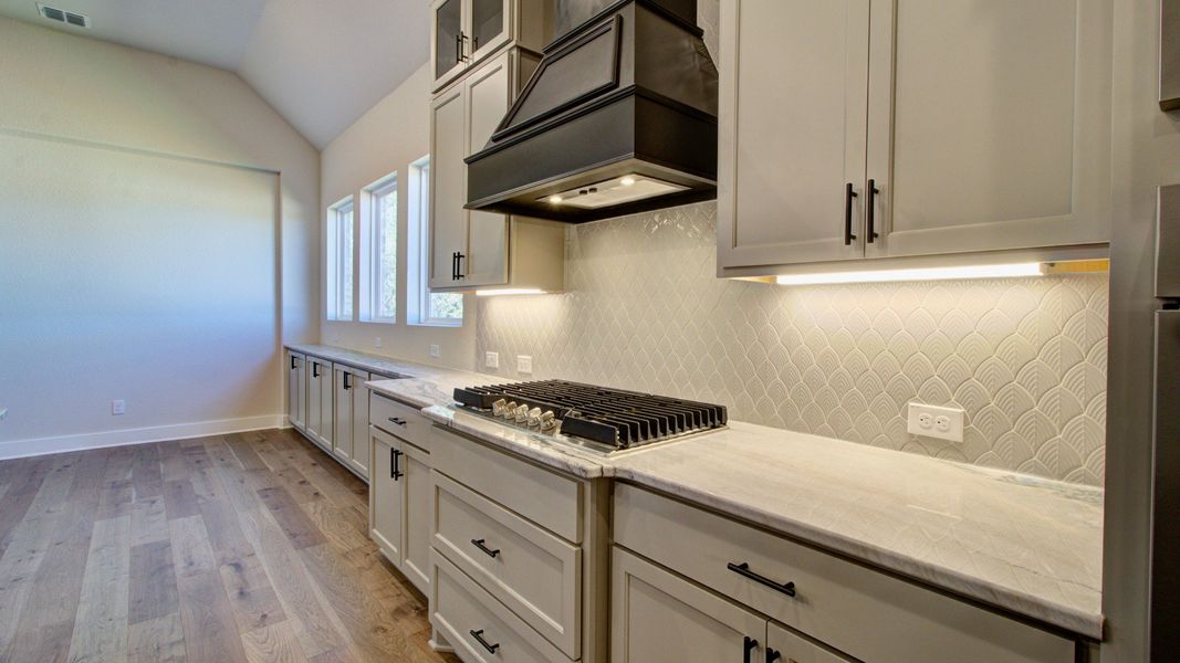 Furnished interior view inside a new home in Verandas at the Rim, San Antonio (Image 17). Furnished interior view inside a new home in Verandas at the Rim, San Antonio (Image 17).