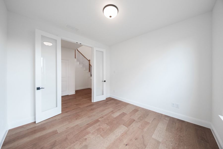 Spacious, unfurnished interior of a new home in Lovers Landing, Forney (Image 21).