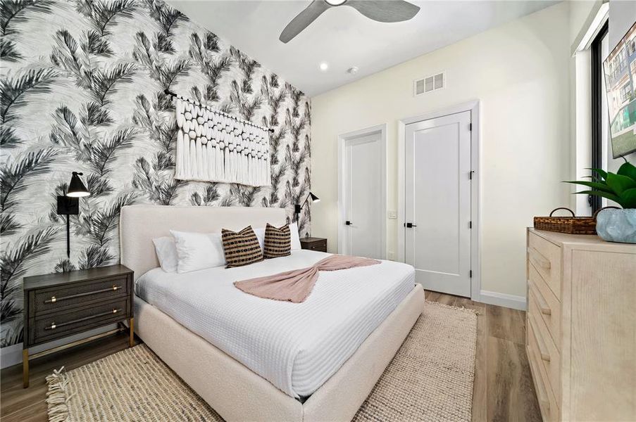 Furnished interior view inside a new home in , Sarasota (Image 29).