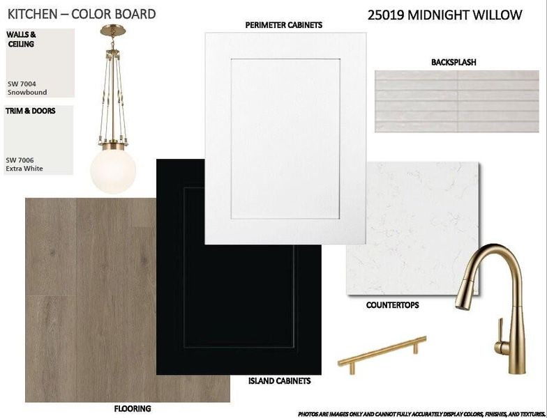 Sample of building materials used in homes in Elyson, Katy (Image 8).