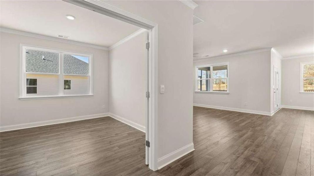 Spacious, unfurnished interior of a new home in Oak Ridge Meadows - Active Adult, Locust Grove (Image 30). Spacious, unfurnished interior of a new home in Oak Ridge Meadows - Active Adult, Locust Grove (Image 30).