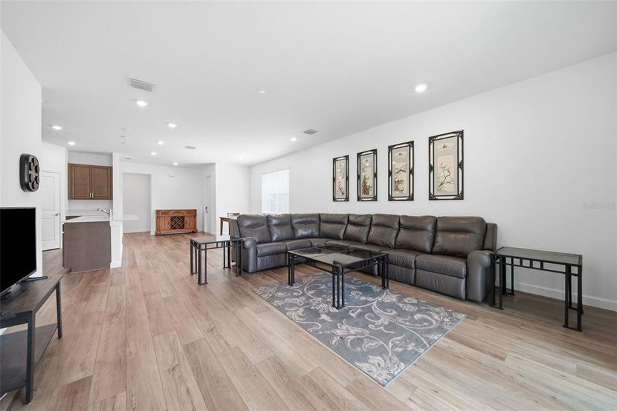 Furnished interior view inside a new home in The Timbers at Everlands, Palm Bay (Image 14).