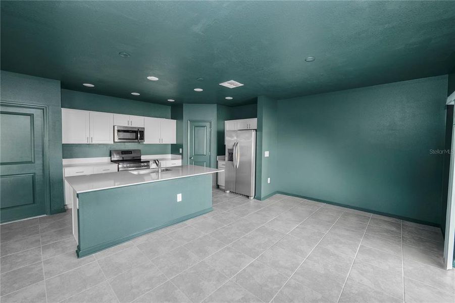 Furnished interior view inside a new home in Ranches at Lake McLeod, Eagle Lake (Image 12).