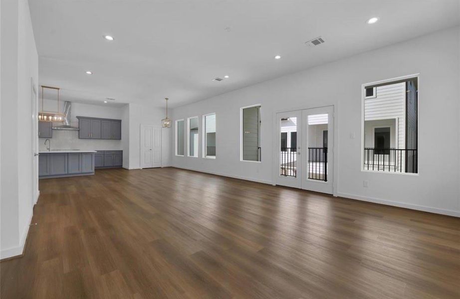Spacious, unfurnished interior of a new home in , Houston (Image 15). Spacious, unfurnished interior of a new home in , Houston (Image 15).