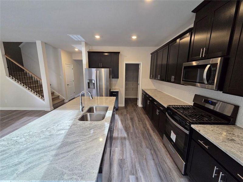 Furnished interior view inside a new home in , Dawsonville (Image 5).