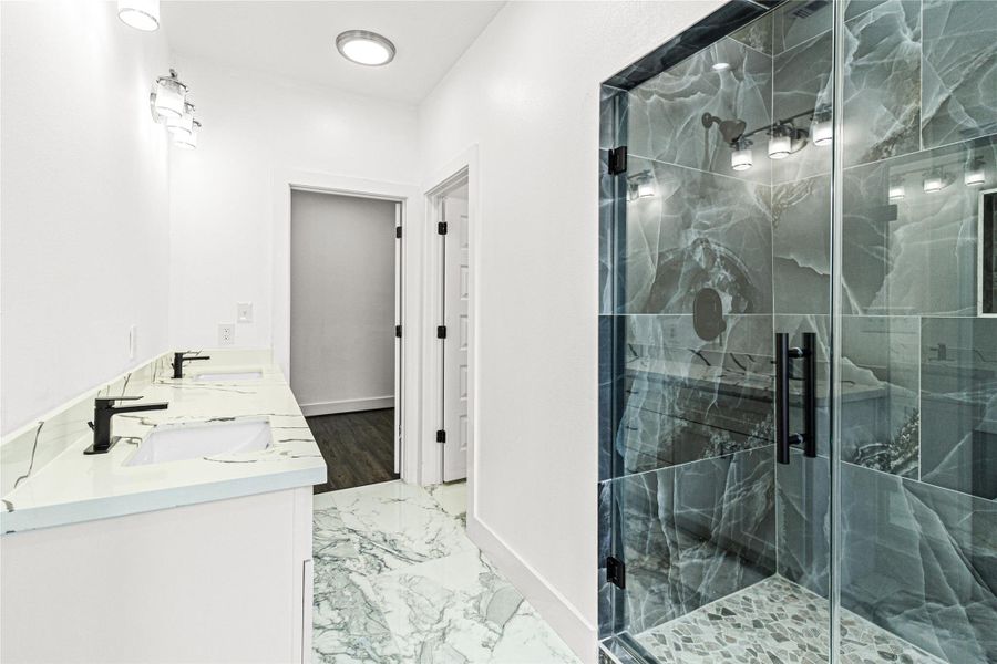 Furnished interior view inside a new home in , Houston (Image 13).