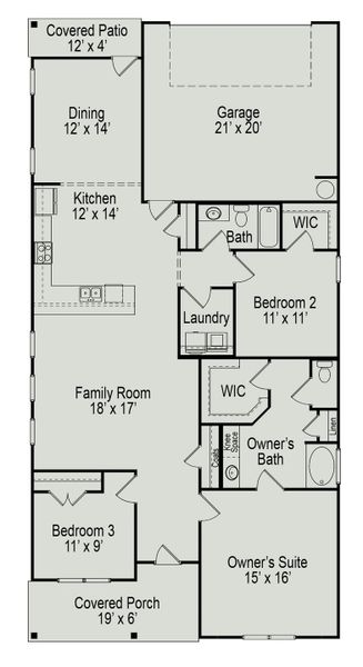 The Westminster Floor Plan