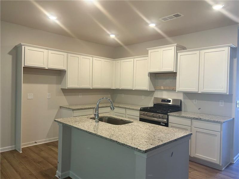 Furnished interior view inside a new home in Villages at Cedar Hill, Dallas (Image 7).