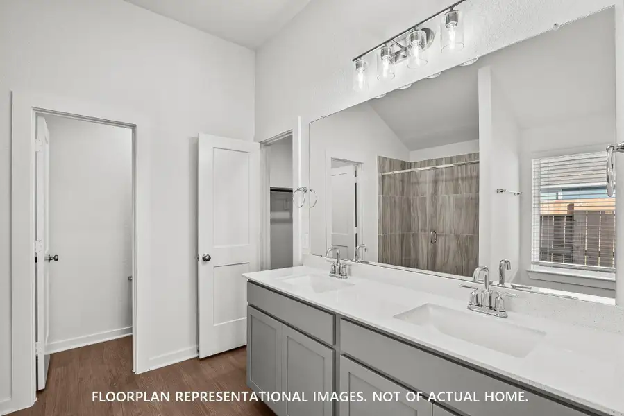 Furnished interior view inside a new home in Summerview, Fulshear (Image 8).