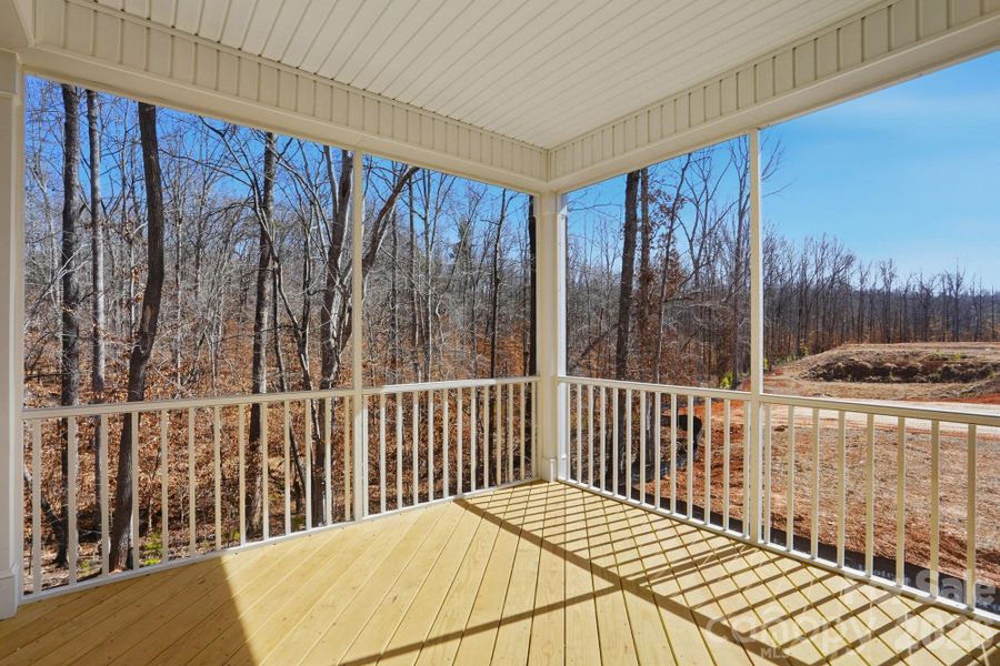 Exterior details and patio area of a home in Rone Creek, Waxhaw (Image 24).