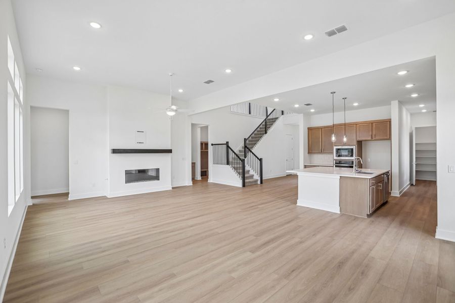 Spacious, unfurnished interior of a new home in Freedom at Anthem, Kyle (Image 15). Spacious, unfurnished interior of a new home in Freedom at Anthem, Kyle (Image 15).